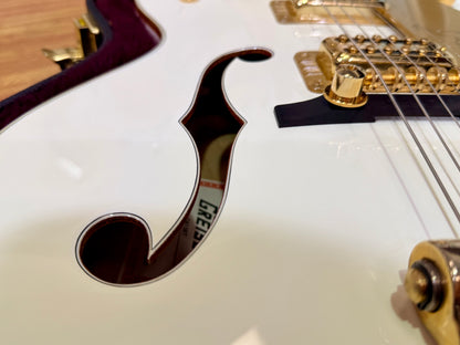 ✨MINT✨ 2013 Gretsch G6136T White Falcon MIJ~ Japan~ Bigsby~ Case & Docs~ Gold!