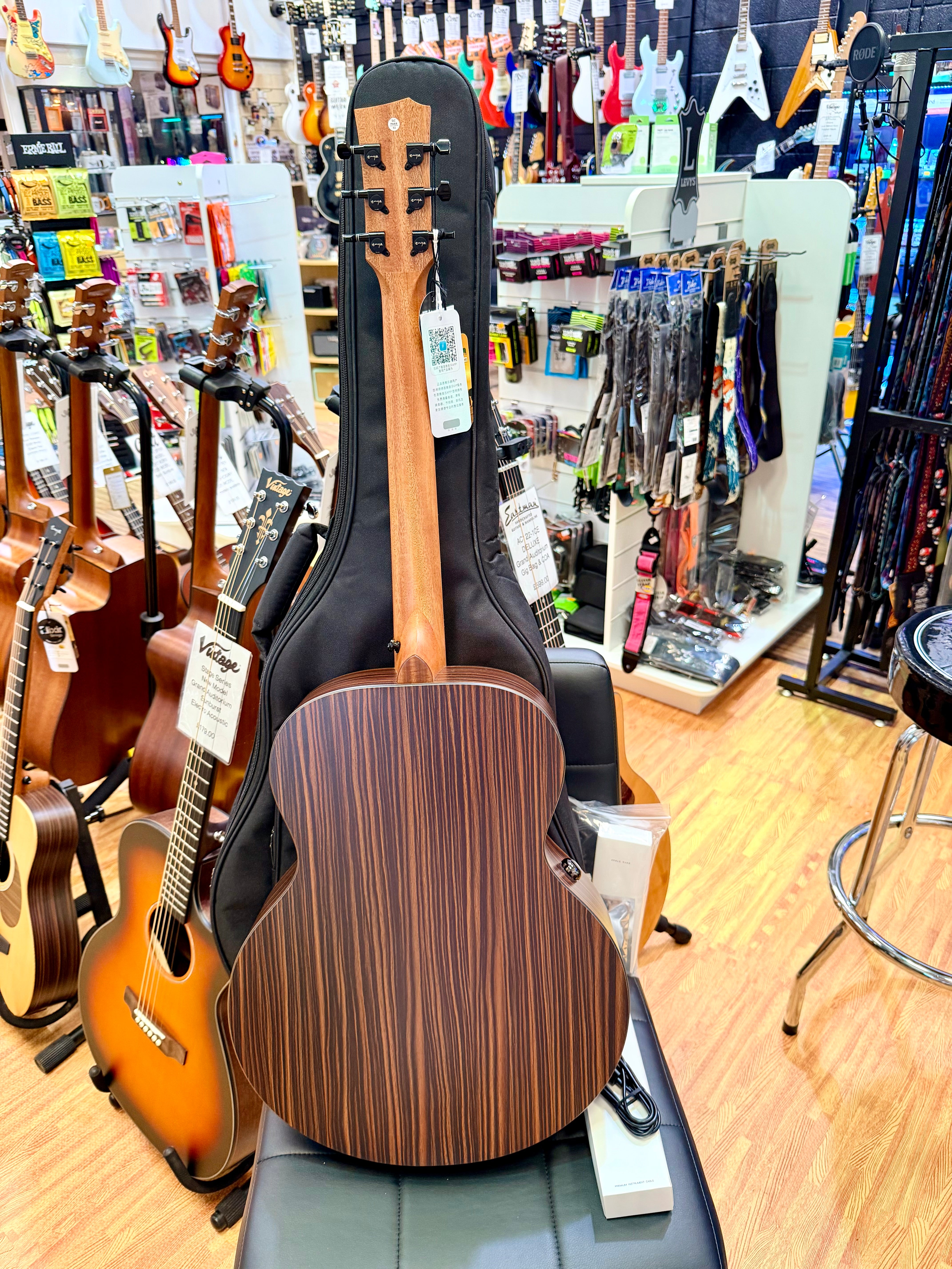 🔥2026 NEW🔥 Enya EA-X1 SP1 Pro Max 41” Electro Acoustic Jumbo Smart Guitar~ Bag