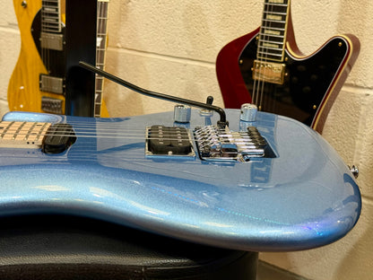 🔥MINT 2022🔥 Ibanez Signature JS140M Joe Satriani Soda Blue~ Edge Zero~ Ex-Demo