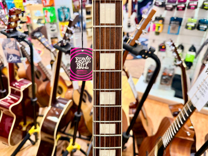 ✨2013✨ Burny SRLC-55 Les Paul Custom~ Alpine White~ Japanese Domestic Import!