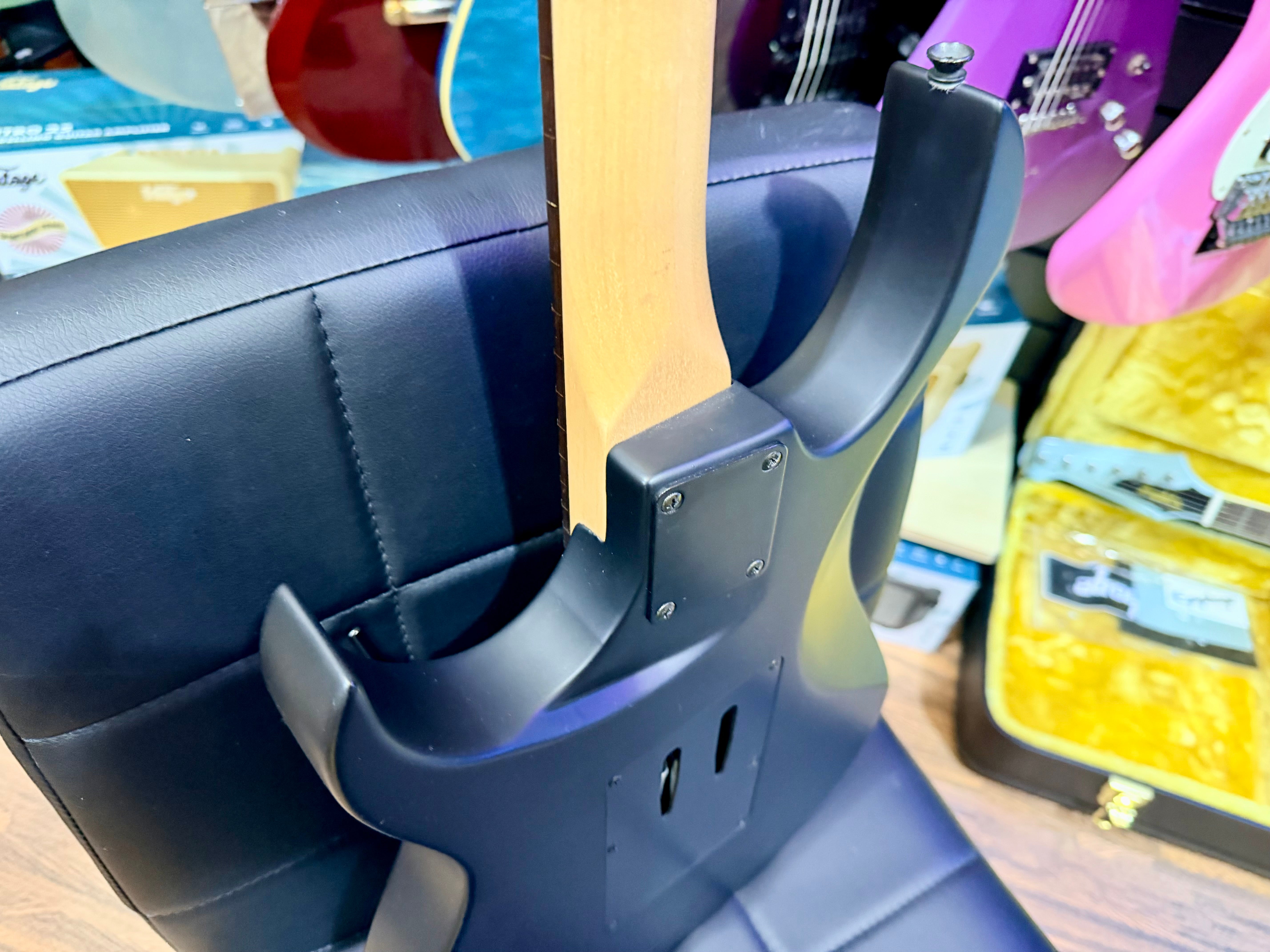 🔥B-STOCK🔥 Vintage VMX Series Raider Electric Guitar~ Satin Black Ltd Edition!