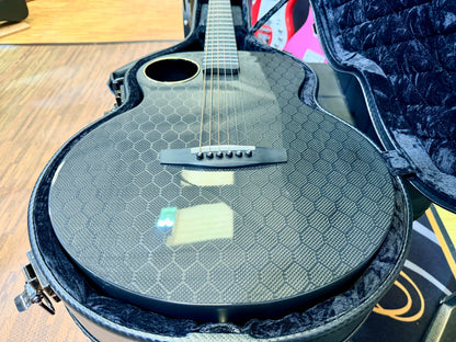 🔥MINT🔥 Enya X4 Pro Mini/EQ Carbon Fibre Electro-Acoustic Smart Guitar + Case!