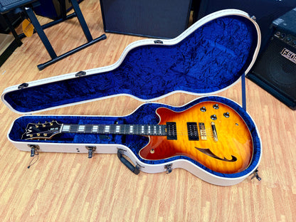 🔥2024🔥 EVH SA-126 Special QM Tobacco Sunburst + OHSC~ MINT~ Wolfgang Van Halen