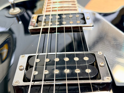 🔥2008🔥 Burny RLC-50JS John Sykes Les Paul Custom~ Black~ Japan Market Import!