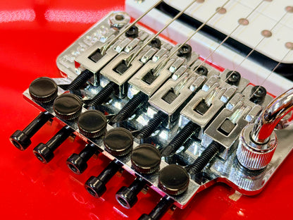 🔥2021🔥 Kramer Pacer Classic FR Special~ Scarlet Red Metallic~ Floyd Rose HH!