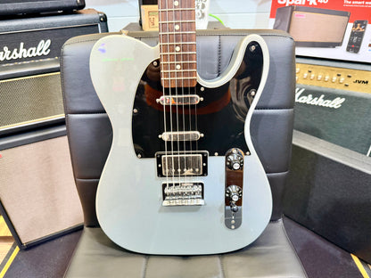 🔥2012🔥 Fender Blacktop Telecaster Baritone~ Ghost Silver HSS~ Mexican MIM Tele