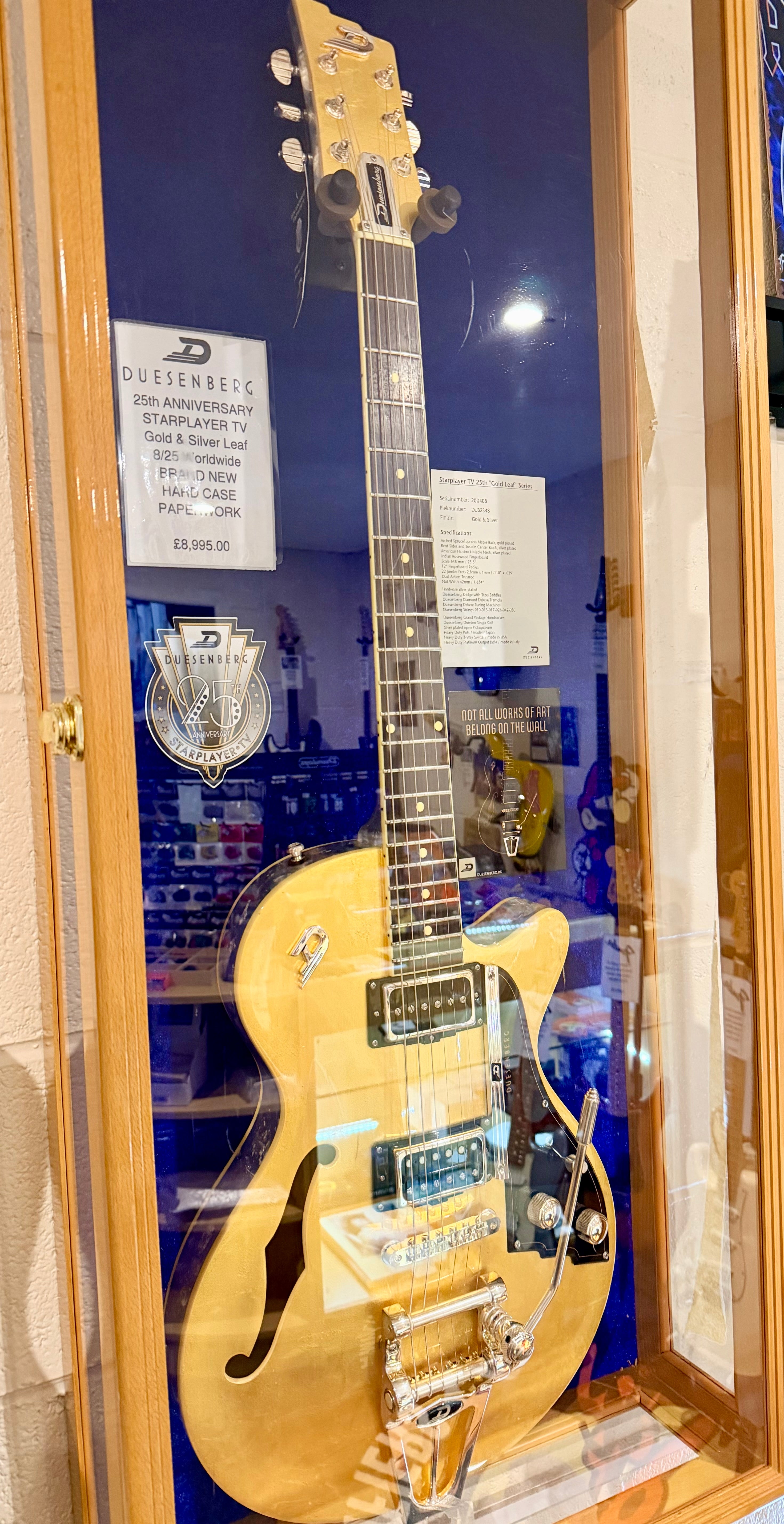 🌟8/25 LTD ED 24k GOLD LEAF 🌟 2020 Dusenberg Starplayer TV~ 25th ANNIVERSARY!