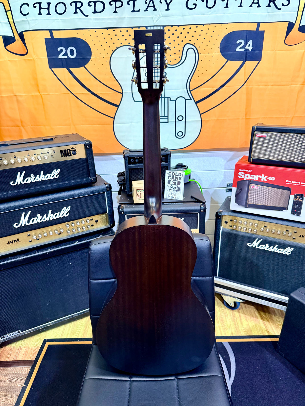 ✨NEW✨ Baton Rouge X11C/P-SCC Parlor 12 Acoustic Guitar~ Charcoal Matt