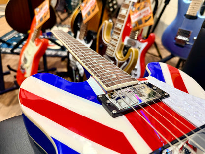 🇬🇧2025 LTD EDITION🇬🇧 Vintage Union Jack~ Semi Acoustic ‘335’ Guitar~VSA25UJ!