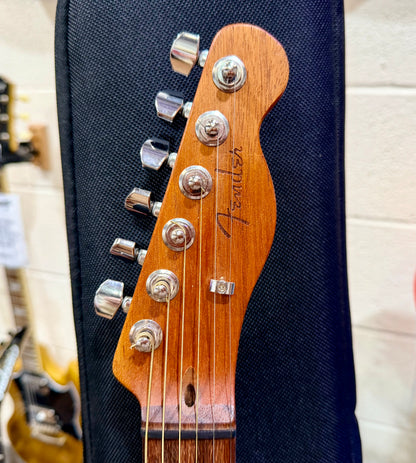 🌟2021🌟 Fender Acoustasonic Player Telecaster~ Butterscotch Aged Natural + Bag!