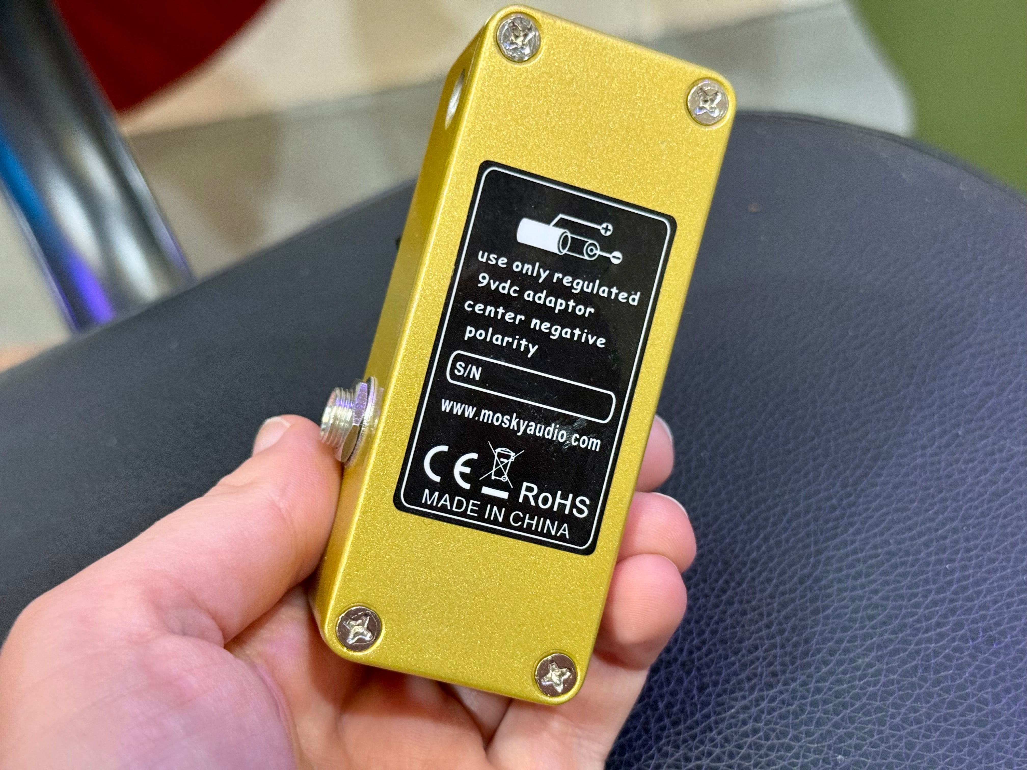 🐴 Mosky Golden Horse - Klon Clone Guiar Overdrive Mini Pedal~ Effects Unit 🐴