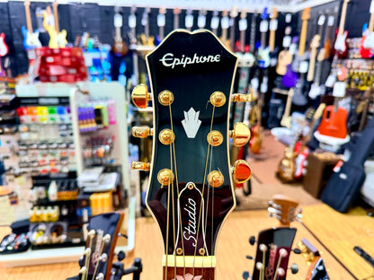 2023 Epiphone J-200 EC Studio Electro-Acoustic~ Natural~ Super Jumbo Guitar