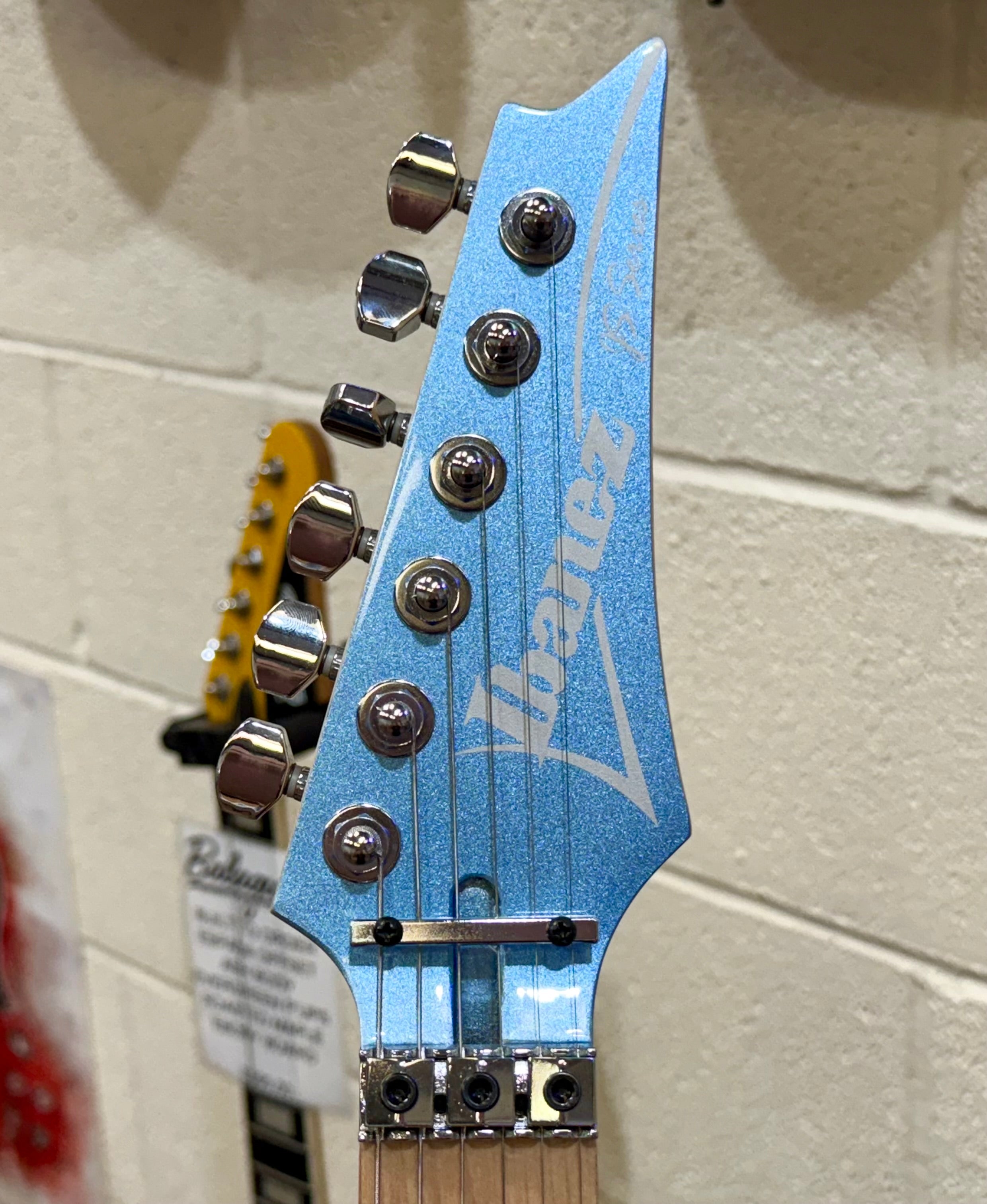 🔥MINT 2022🔥 Ibanez Signature JS140M Joe Satriani Soda Blue~ Edge Zero~ Ex-Demo