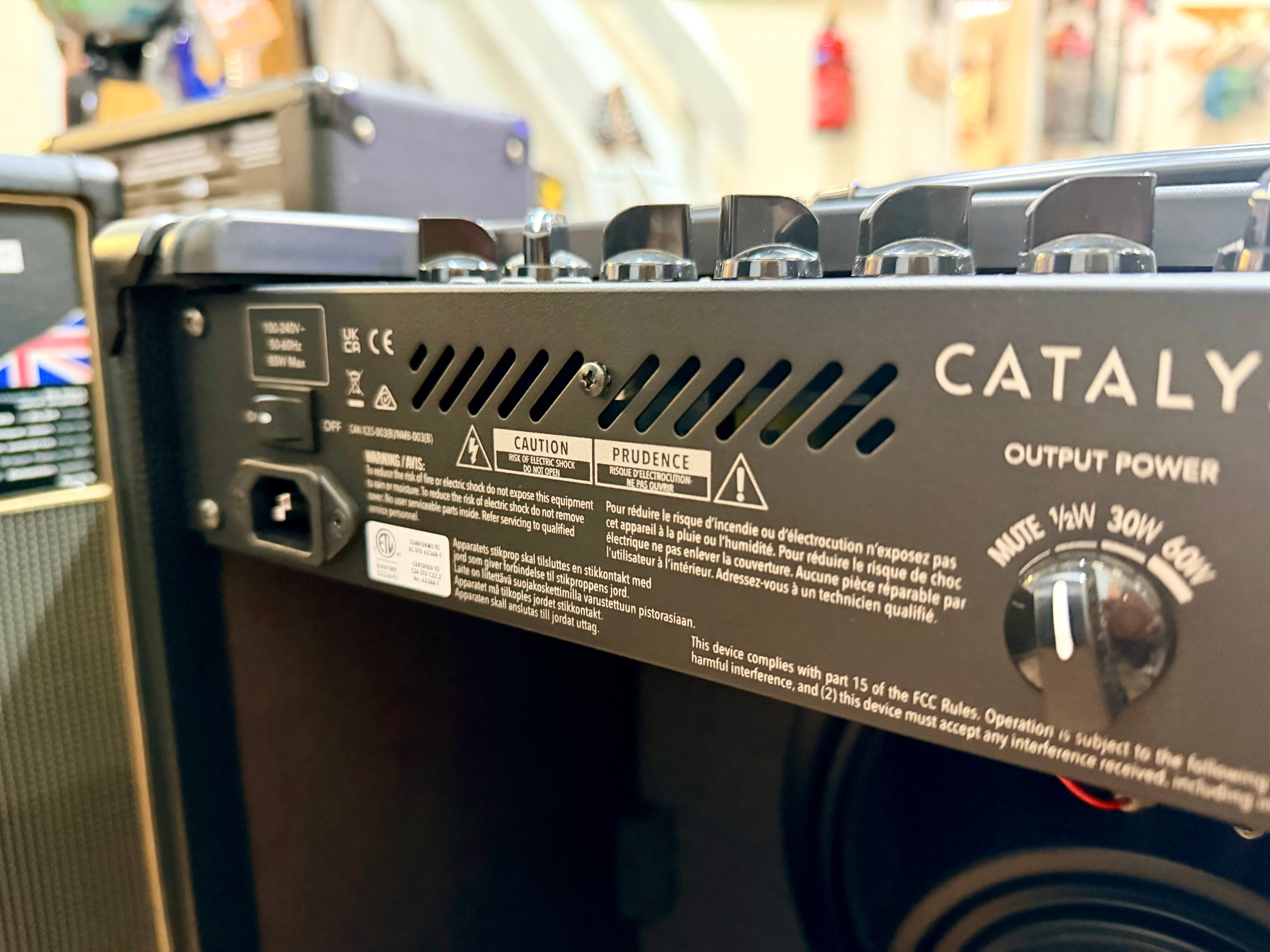 🔥EX-DEMO🔥 Line 6 Catalyst 60 Electric Guitar Combo Amp~ Footswitch & Cover!