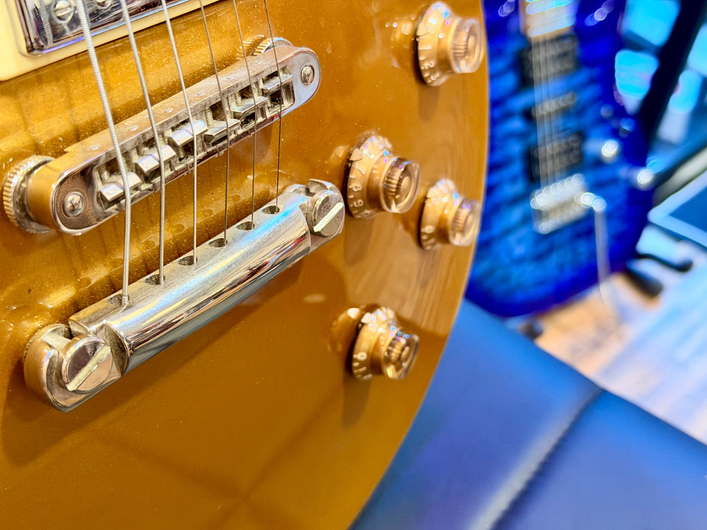 🔥2009🔥 Burny Les Paul Gold Top~ Super Grade Model~ RARE W/Mini Humbuckers!