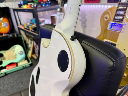 🔥MINT🔥 ESP LTD James Hetfield Iron Cross Signature~ Metallica~ Snow White~2018