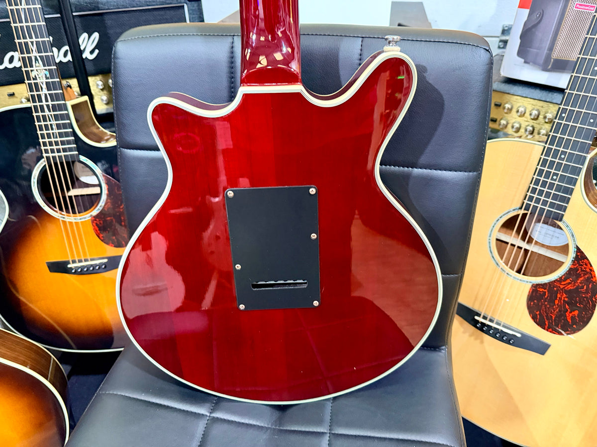 ⚡️2003⚡️ Burns London Brian May Signature Red Special~ Cherry Red Korean Made!