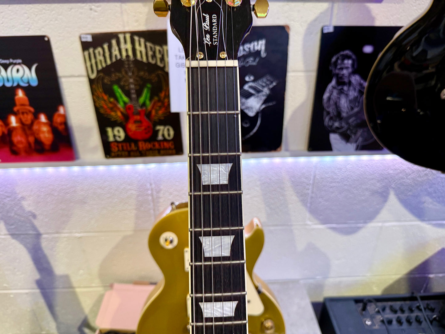 🔥CUSTOM BUILD🔥 James Hetfield Iron Cross Guitar~ Genuine EMG Het set~ESP Style
