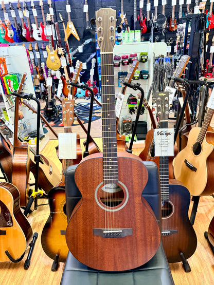 🔥MINT🔥 James Neligan DEV-A Solid Top Mahogany Acoustic Guitar Natural Satin!