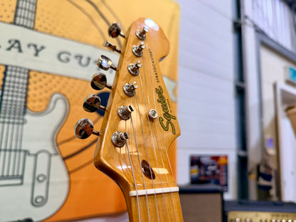 🔥EMG ACTIVE🔥 Squier Classic Vibe ‘50s Stratocaster In White Blonde~ EMG SA P’ups