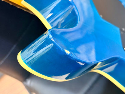 🔥2009🔥 Schecter Omen Extreme 6 FR~ Ocean Blue Burst~ Floyd Rose Model!