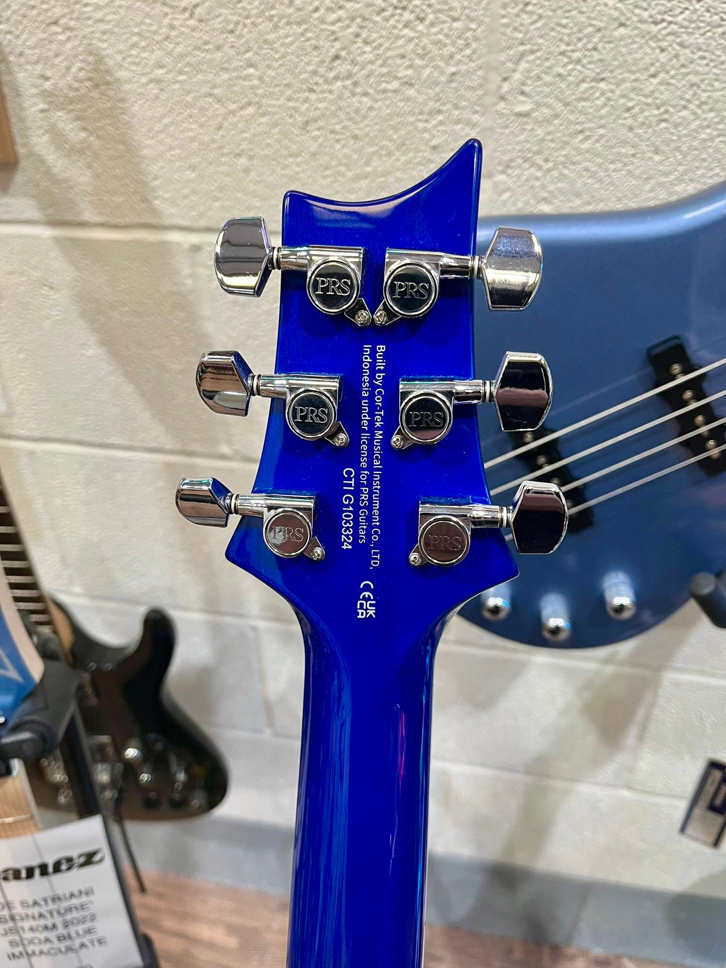 🌟MINT 2024🌟 PRS SE Custom 24-08 Quilt Maple Top Lake Blue~ Coil Split~ Gig Bag!