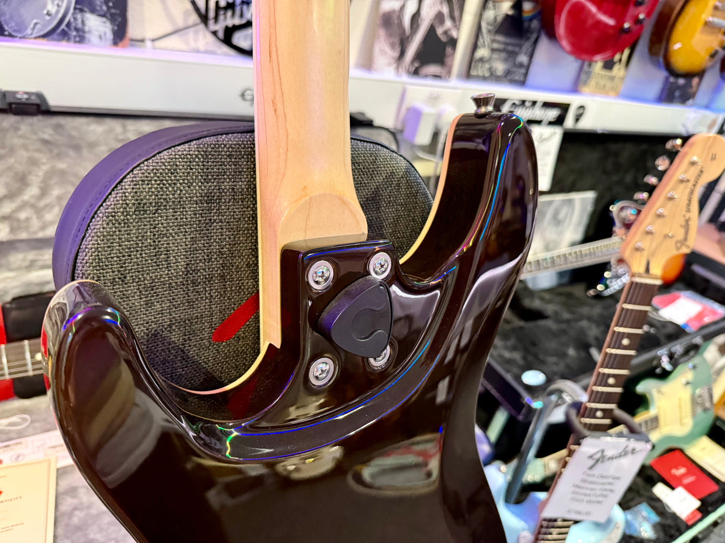 🔥MINT🔥 2023 East Coast GV320 Super Strat Electric Guitar~ Black Ice Burst!