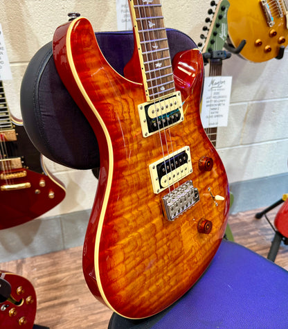 🔥LIMITED EDITION🔥 PRS SE Custom 24 Burled Ash~ Vintage Sunburst~ 2019~ RARE!