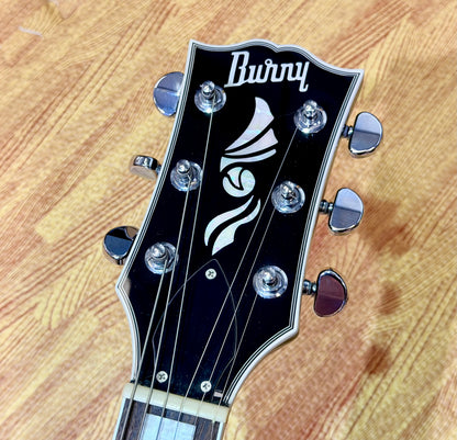 🔥2021🔥 Burny RLC-50JS Black John Sykes Les Paul Custom~ IronGear Pickups!