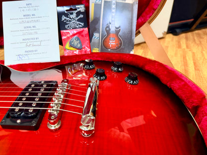 🔥2022🔥 Gibson Les Paul Standard Slash~ Vermillion Burst Limited Edition + Case