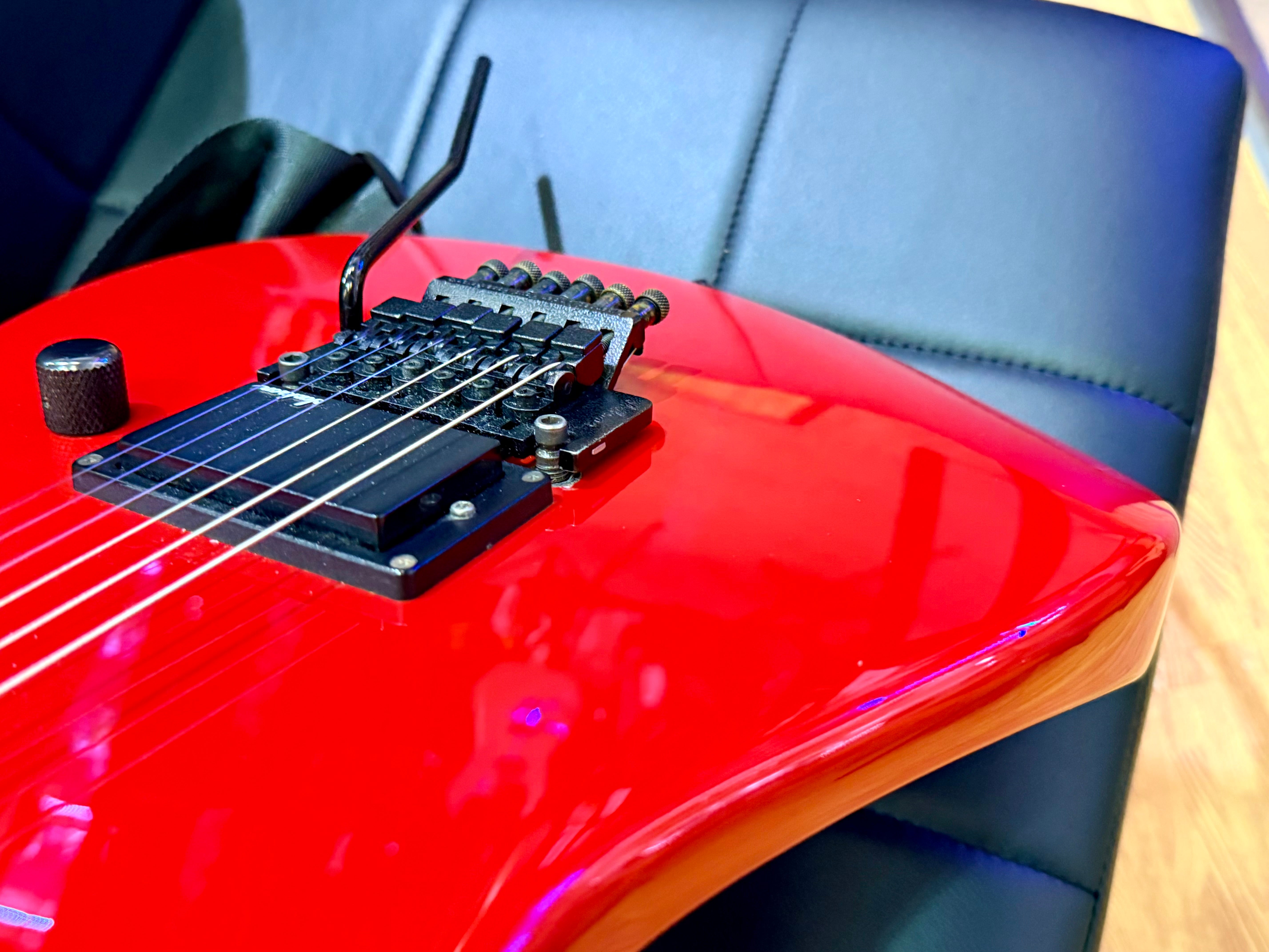 🔥RARE🔥 1987 Charvel Model 2 Red~ MIJ 80s Made In Japan~ JT6 Floyd Rose/Jackson