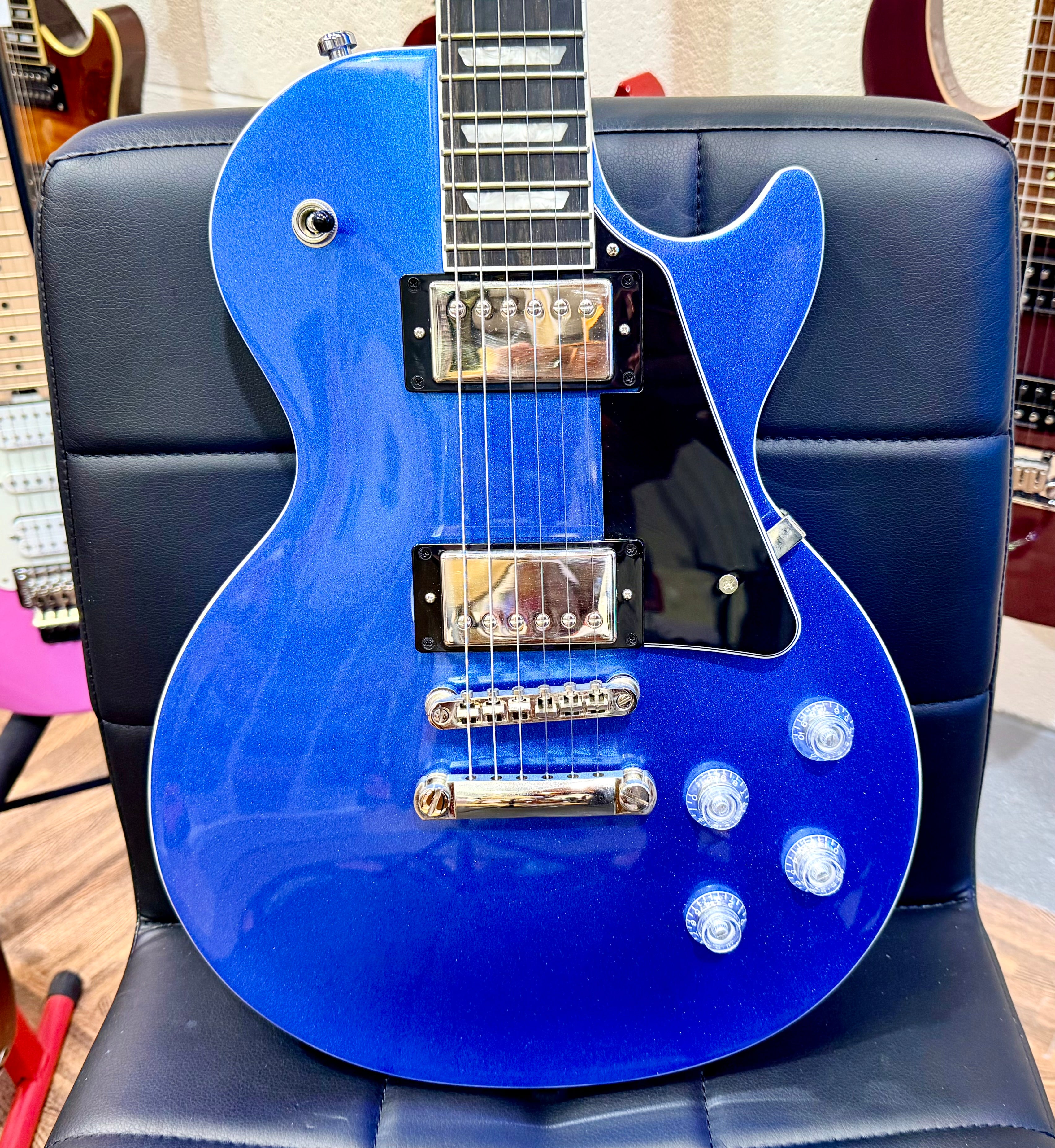 🔥2023🔥 Epiphone Les Paul Modern~ Radio Blue Metallic~ UK Exclusive Ltd Edition