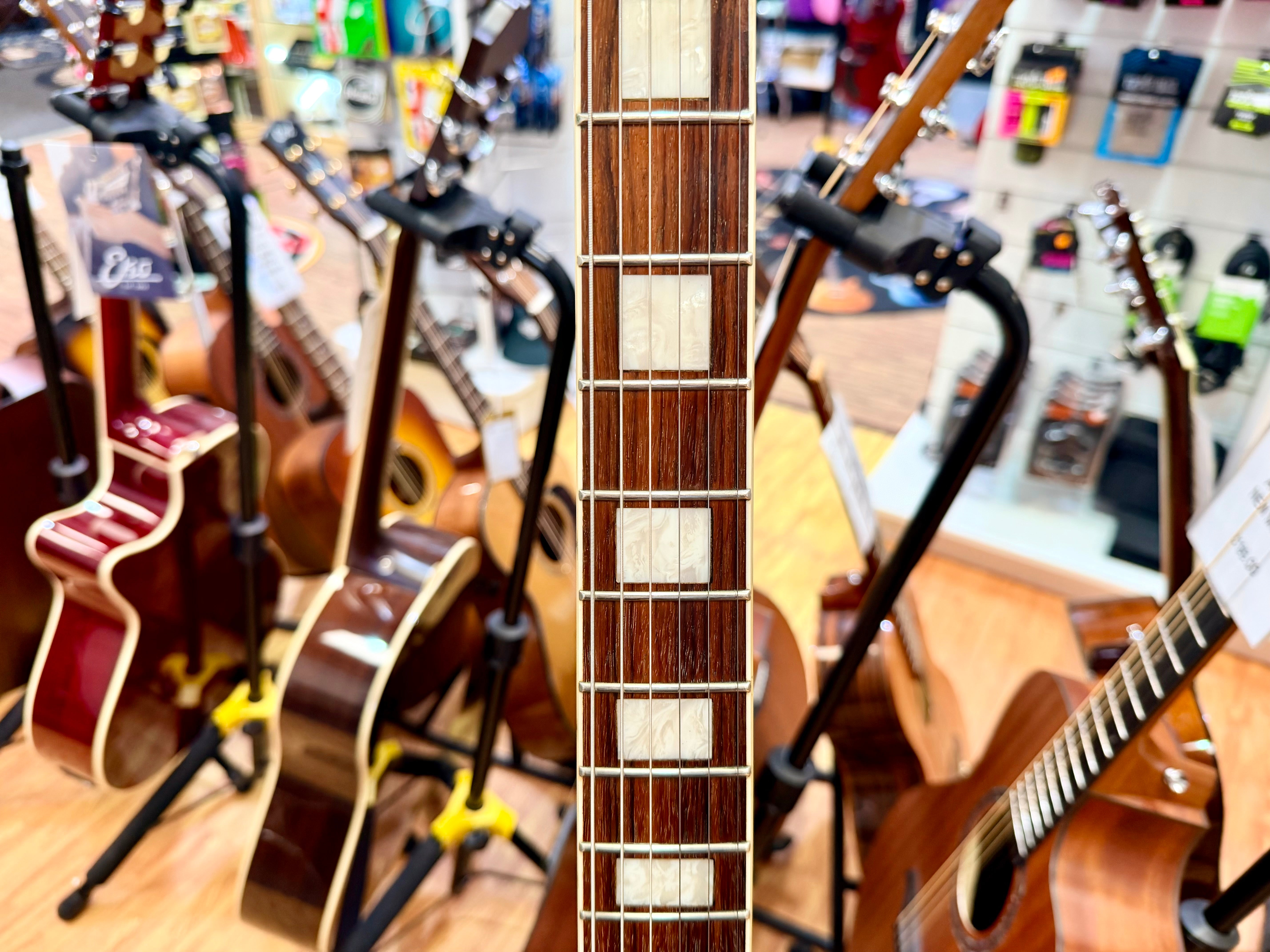 🔥2008🔥 Burny RLC-50JS John Sykes Les Paul Custom~ Black~ Japan Market Import!
