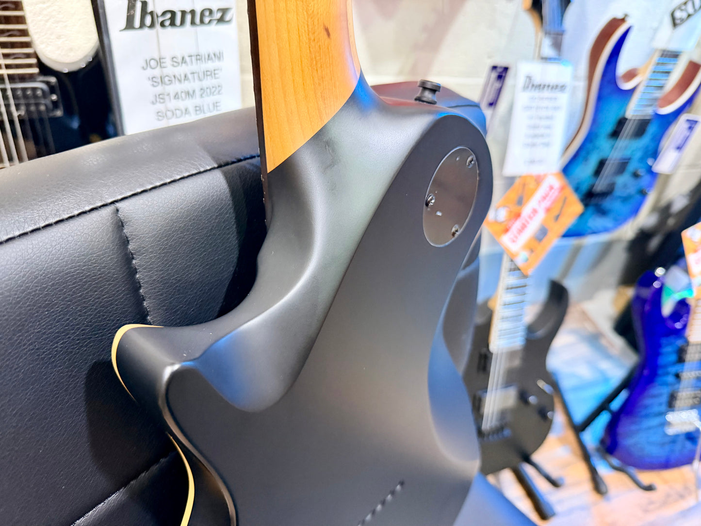 🔥2021🔥 Chapman ML-2 Pro Modern~ River Styx Black Satin~ Hipshot Tuners!