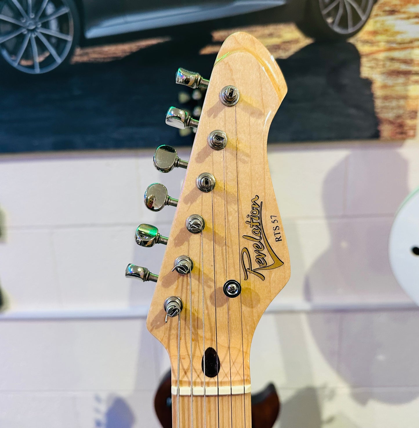 Revelation RTS 57 Stratocaster~ Alan Entwistle Strat Style Guitar~ Daphne Blue!