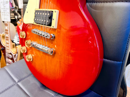 ☀️LEFTY☀️ Epiphone Les Paul LP 100 Left Handed ~ Cherry Sunburst Electric Guitar