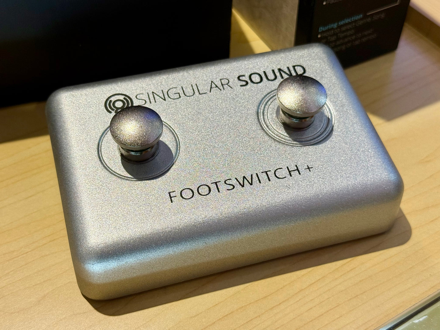 🎸 Beat Buddy Singular Sound Drum Machine Pedal + Footswitch~Personal Drummer 🎸