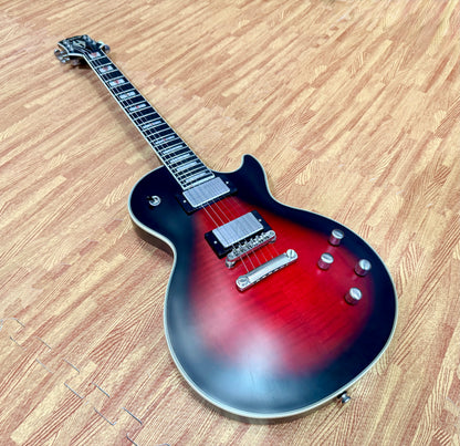 🔥2022🔥 Epiphone Les Paul Prophecy~ Red Tiger Aged Gloss~ Active Fishman P’ups!