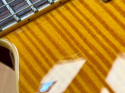 ✨2008 KOREA✨ Fender Special Edition Custom FMT Telecaster HH~ Amber~ SD Pickups
