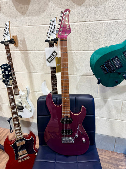 🌟NEW🌟 Cort G300 Pro Electric Guitar~ Vivid Burgundy~ Seymour Duncan Pickups!