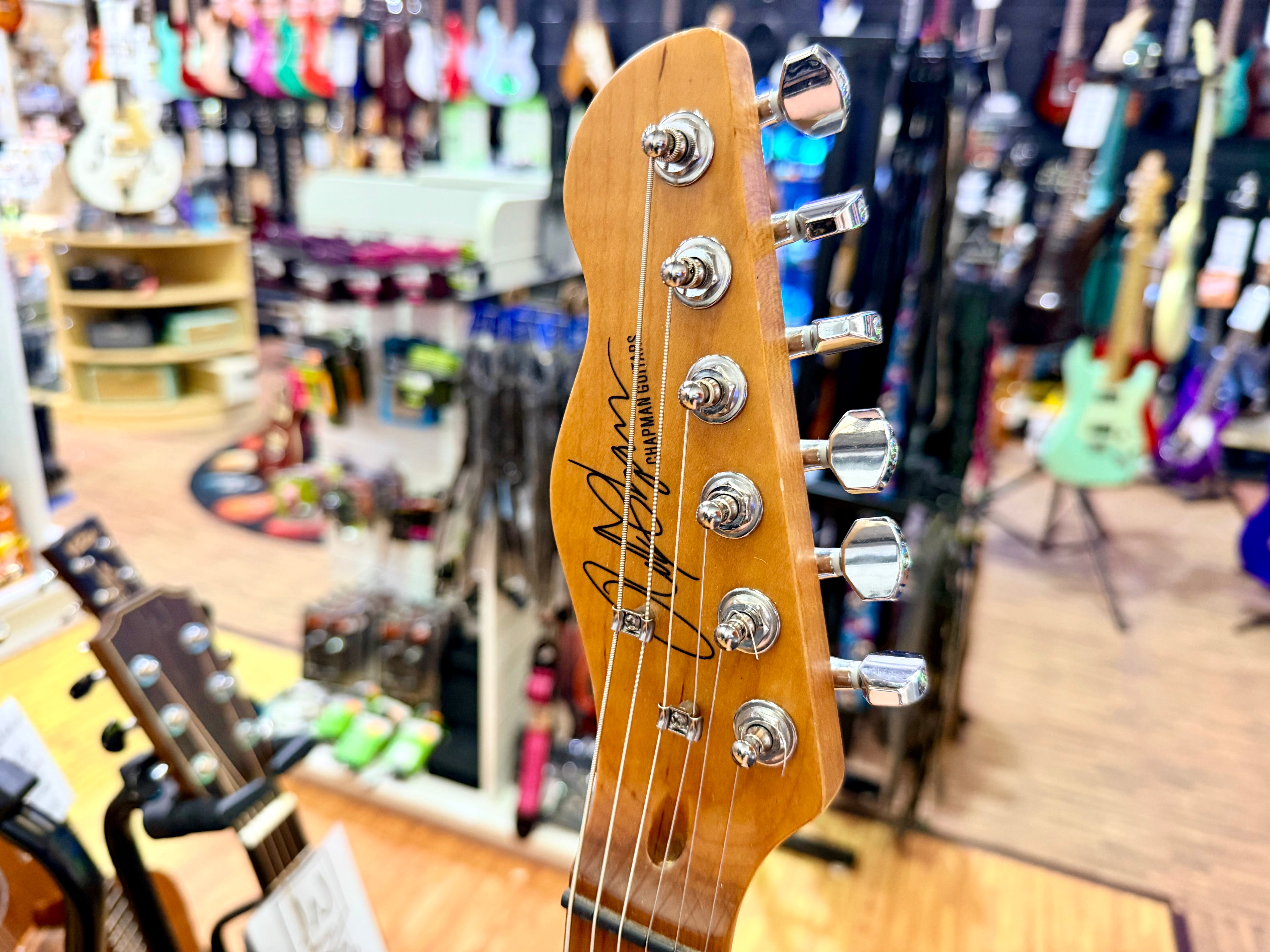 ☀️2020☀️ Chapman Guitars ML1 Hybrid~ Cali Sunset Red HSS~ Roasted Maple Neck!