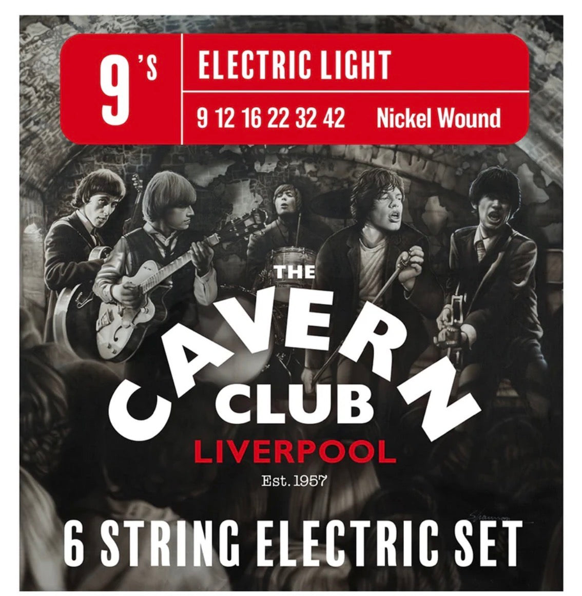 The Cavern Club Electric Guitar String Set- 9’s