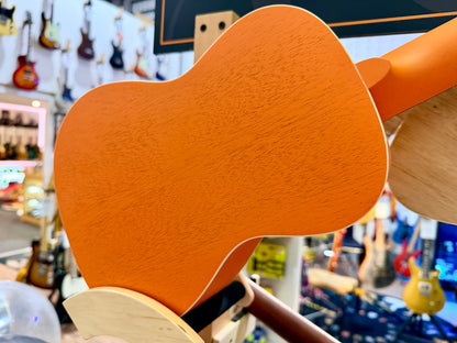 🔥NEW 2025🔥 Ortega Earth Series Concert Ukelele~ Pumpkin Orange Uke!