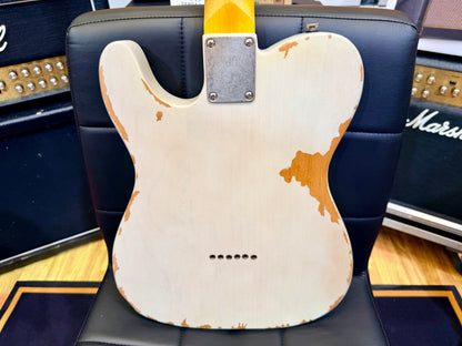 🔥 Vintage V62 ICON Distressed Ash Blonde Telecaster Style Wilkinson Pickups 🔥
