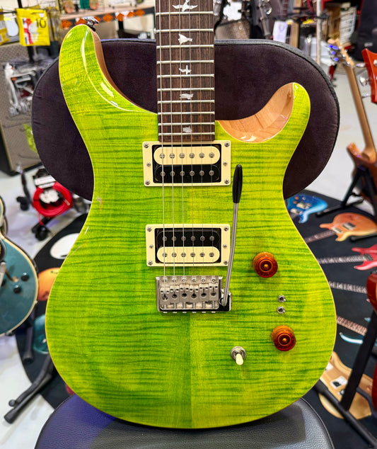 🌟STUNNING🌟 PRS SE Custom 24-08~ Eriza Verde~ With Gig Bag~ Coil Split~ WOW!