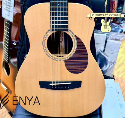 🔥2026 NEW🔥 Enya EB-X1 SP1 Pro Max 34” Electro Acoustic Travel Smart Guitar!