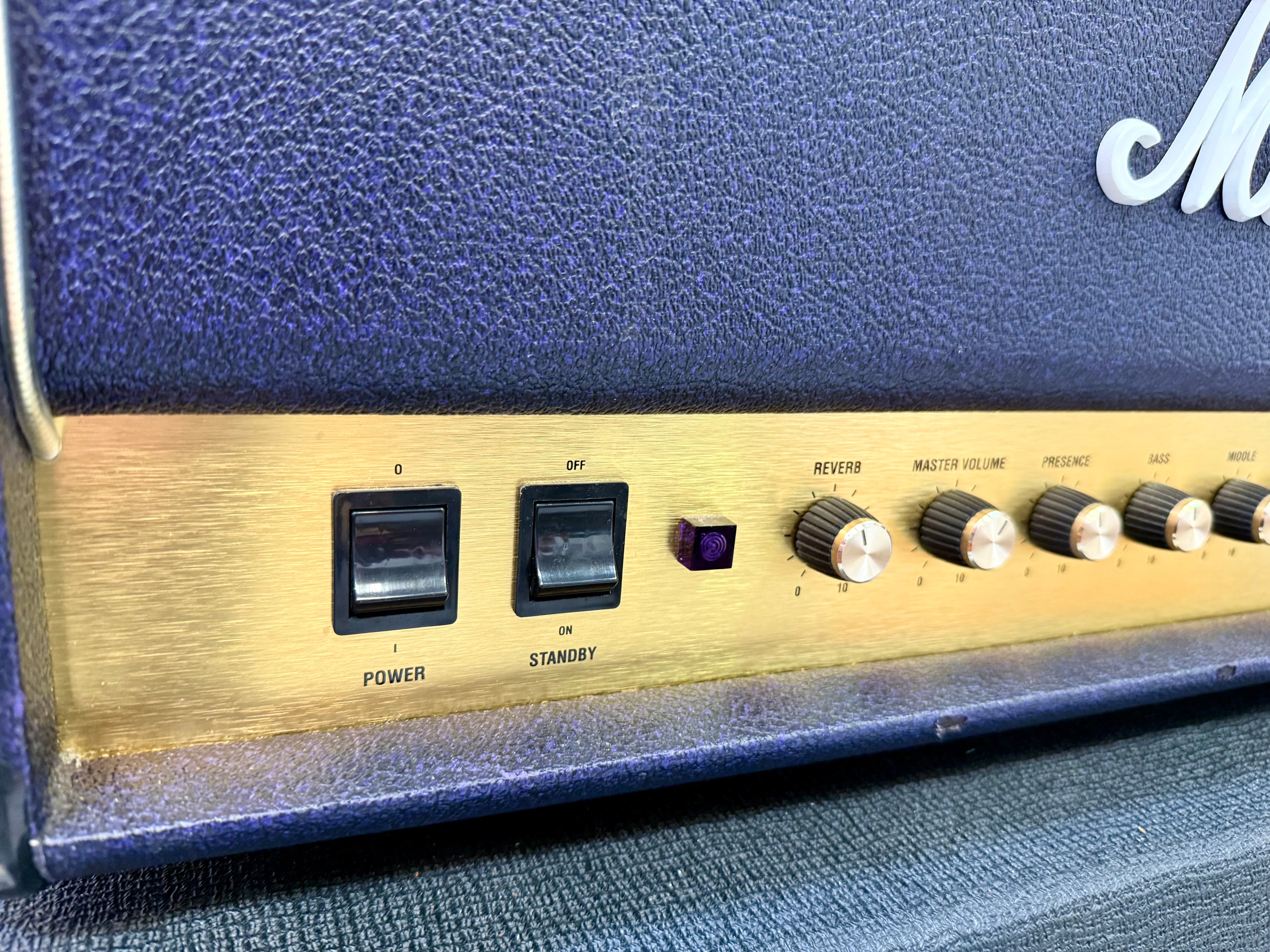 🔥RARE PURPLE🔥 Marshall Vintage Modern 2466 100W Amp Head~Laney 4x12 Celestion