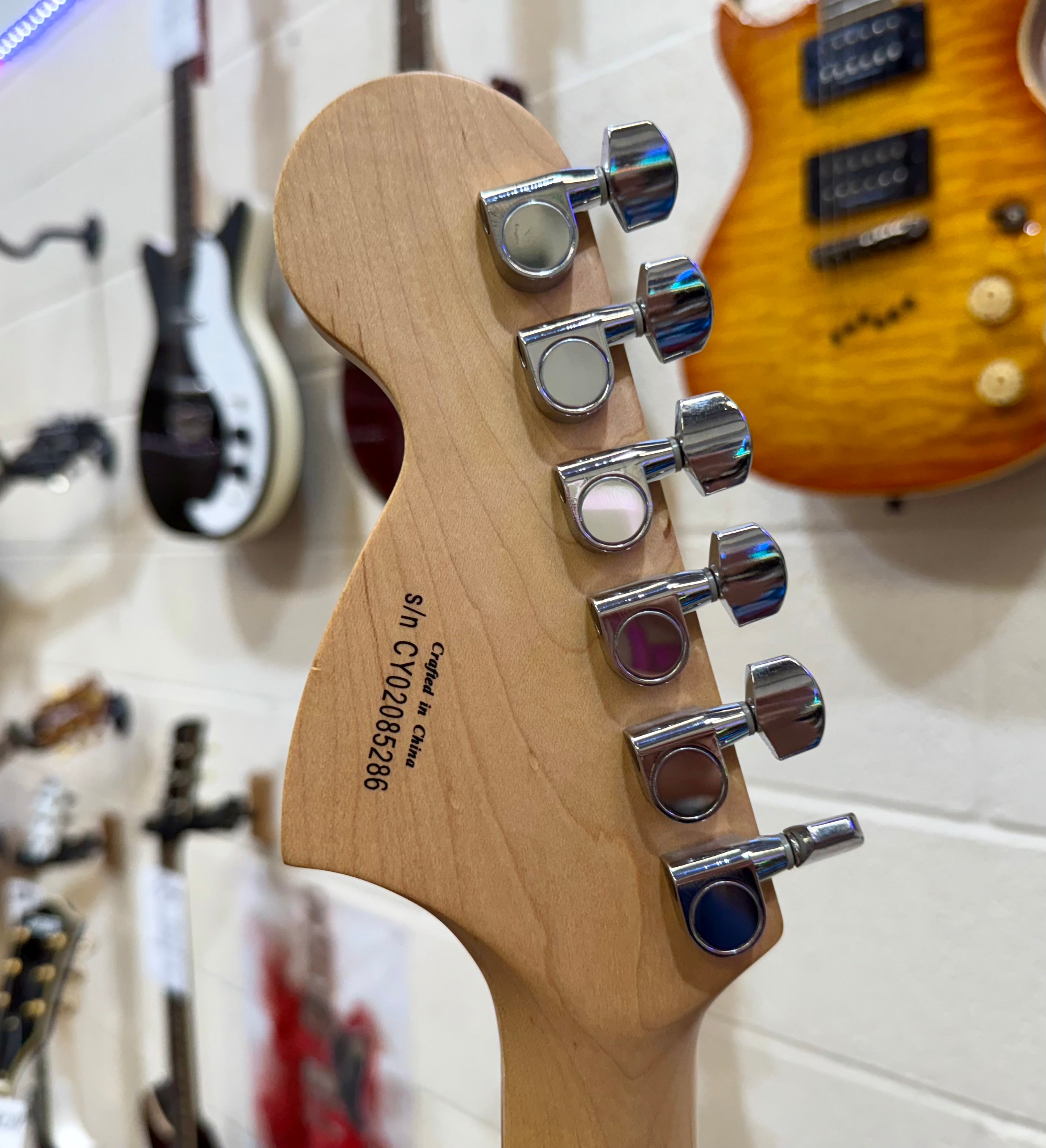 🌟2002🌟Fender Squier Stratocaster~ 20th Anniversary Ltd Edition~ Shoreline Gold!