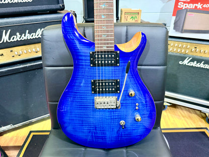 ✨ PRS 35th Anniversary SE Custom 24-08 Electric Guitar in Faded Blue Burst ✨