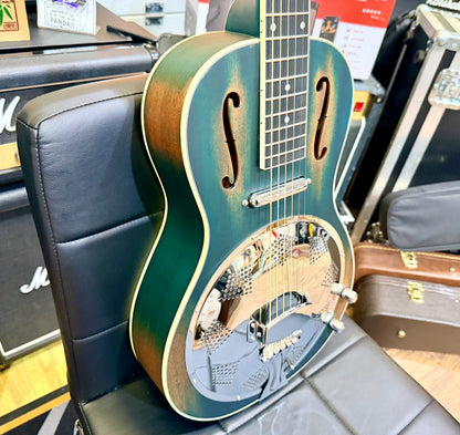 🔥NEW🔥 Ortega Americana Series RRG30E-DD Electro-Acoustic Resonator~ Denim!